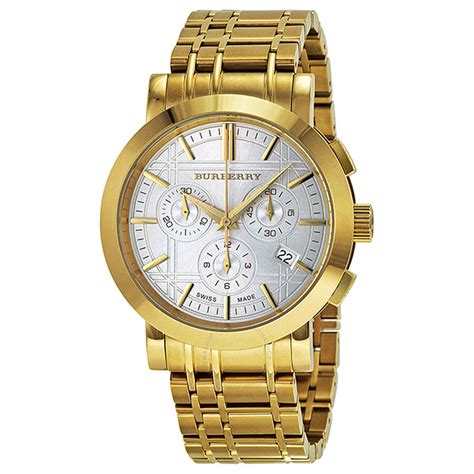 burberry antique gold|beautiful silver gold burberry watch.